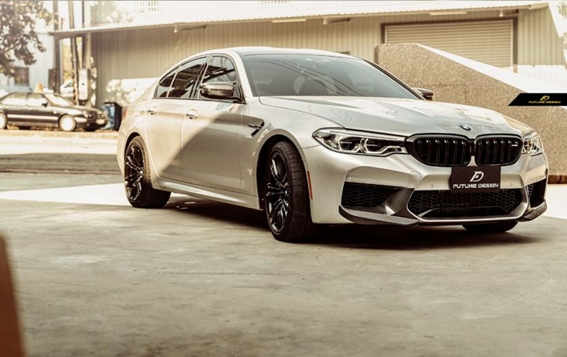 F90 M5- Performance Carbon Front Splitter 002